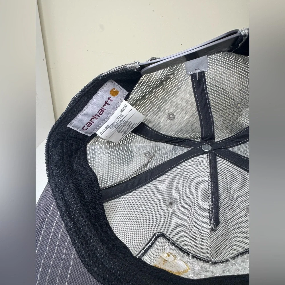 Carhartt Trucker Hat Mesh Camo Gray